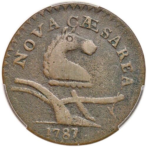 1787. New Jersey Copper. Camel Head. Maris 56-n