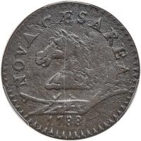 1788 New Jersey. Horse's Head facing L PCGS VF20 BN