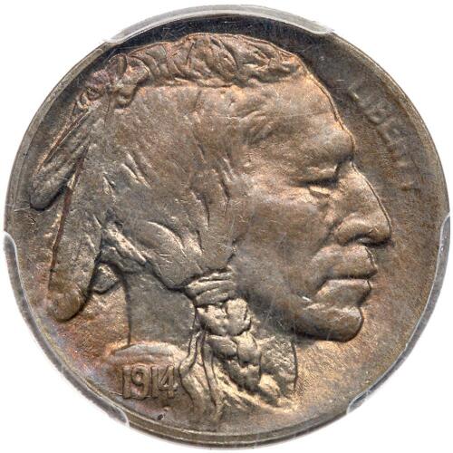 1914-S Buffalo 5C PCGS MS63