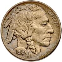 1915 Buffalo 5C Matte Proof 60 plus