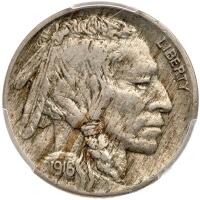 1916. MINT ERROR. Obv half of split planchet 2.27g