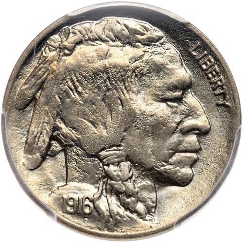 1916-D Buffalo 5C PCGS MS64