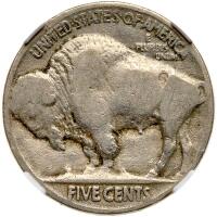 (1919) MINT ERROR. Reverse half of a split planchet (2.5 g) #2/2
