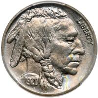 1920 Buffalo 5C PCGS MS65