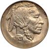 1920. MINT ERROR. Struck 10% Off Center