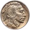 1936-S Buffalo 5C. Repunched S PCGS MS66