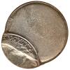 (ND) MINT ERROR. Obverse without date visible. Struck 70% off-center NGC AU58 - 2