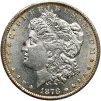 1878-CC Morgan Dollar MS60 plus