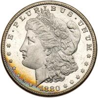 1880-S Morgan $1 MS63