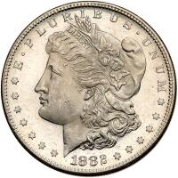1882-S Morgan $1 MS63 DMPL
