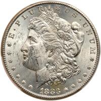 1883-CC Morgan Dollar PCGS MS63