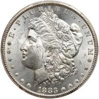 1883-CC Morgan Dollar PCGS MS63