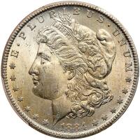 1884-CC Morgan Dollar PCGS MS64