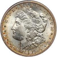 1887-S Morgan $1