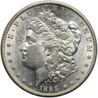 1888-S Morgan Dollar MS60 plus