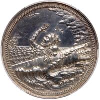 J-LS-2, U.S. State Department Medal Presented To Thomas Sandwell 1857 PCGS MS62