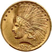 1926 $10 Indian PCGS MS64