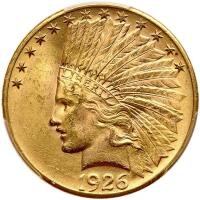 1926 $10 Indian PCGS MS64