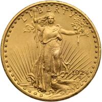 1924 $20 St. Gaudens MS64