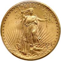 1924 $20 St. Gaudens PCGS MS64
