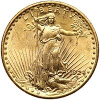 1924 $20 St. Gaudens MS62