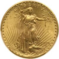 1926 $20 St. Gaudens PCGS MS63