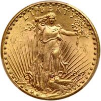 1927 $20 St. Gaudens PCGS MS64