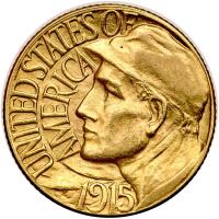 1915-S Panama-Pacific Gold $1.00 MS63