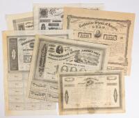 6 Different Confederate States of America Loan Bonds