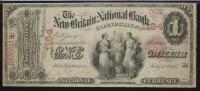$1 National Bank Note. New Britain NB, CT. Ch. 1184. Fr. 380b. PMG Choice Fine 15