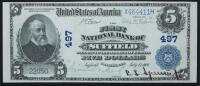 $5 National Bank Note. First NB of Suffield, CT. Ch. 497. Fr. 598. PMG Uncirculated 62