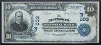 $10 National Bank Note. Monson NB, Monson, MA. Ch. 503. Fr. 616. PMG Very Fine 25