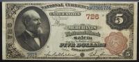 $5 National Bank Note. Merchants NB, Salem, MA. Ch. 726. Fr. 467. PMG Very Fine 25.