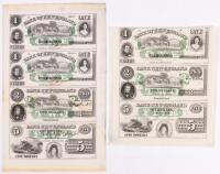 Pair of Connecticut Goodspeed's Landing Uncut Sheets