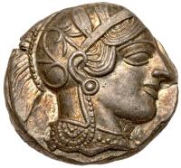 Attica, Athens. 440-404 BC. Silver Tetradrachm (17.6g) Superb Mint State