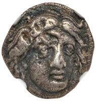Caria, Rhodes. C. 340-316 BC. Silver Didrachm (6.42g)