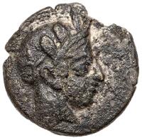 Samarian/Philisto-Arabian. Ca. 4th Century BC. Silver Hemidrachm (3.36 g) VF Det