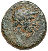 Herodian Period. Claudius, 41-54 AD. Issued by Agrippa II. AE 6 unites, 22mm (9.93g)