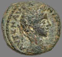 City Coins of Israel. Neapolis (Shechem). Elagabalus, AD 218-222. AE 20 mm (5.65g)