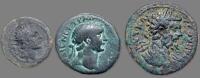 Trio of Different Judean City Coins