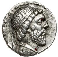 Parthian Kingdom. Mithradates I, c. 171-138 BC. Sillver Drachm (3.9g) XF