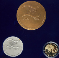 Olympic Games, Sydney 2000, Set of Gold, Silver and Bronze State Medals