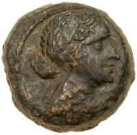 Cleopatra VII Thea Neotera. &Atilde;&dagger; 40 Drachmai (8.63 g), 51-30 BC. Alexandria. XF