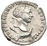 Trajan, 98-117 AD. Silver Tetradrachm (10.8g) VF