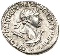 Trajan, 98-117 AD. Silver Tetradrachm (10.23g) VF