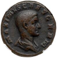 Maximus, son of Maximinus I, AD 235-238. AE As (12.44g)