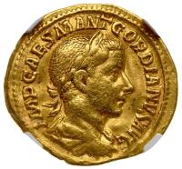 Gordian III, AD 238-244. Gold Aureus (3.41g)