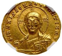 Constantine VII and Romanus II, 946-959. Gold Solidus (4.46g)