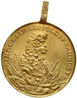 Austria. Gold Medal, 1685 Sharpness of About Unc