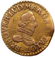 France: Ch&Atilde;&cent;teau-Renaud. Florin d'or, undated PCGS VF